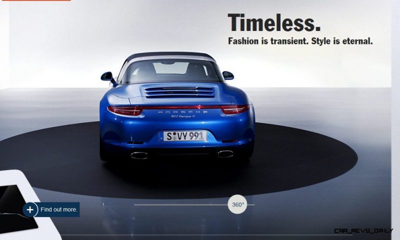 2014 911 TARGA ANIMATION Images 43