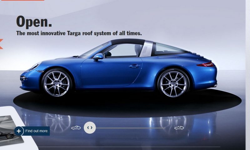 2014 911 TARGA ANIMATION Images 44