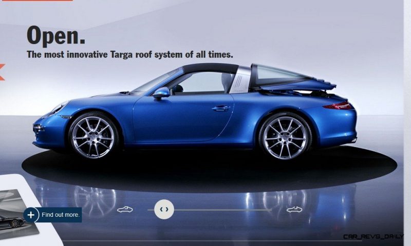 2014 911 TARGA ANIMATION Images 45