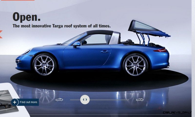 2014 911 TARGA ANIMATION Images 48