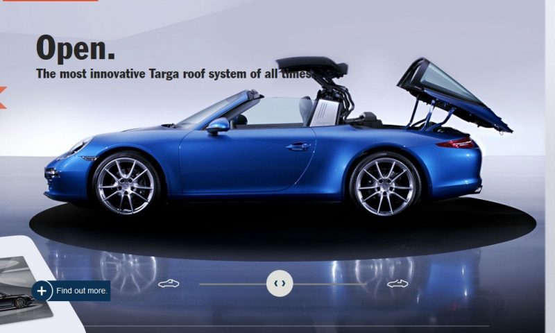 2014 911 TARGA ANIMATION Images 53