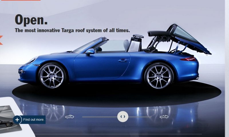 2014 911 TARGA ANIMATION Images 56