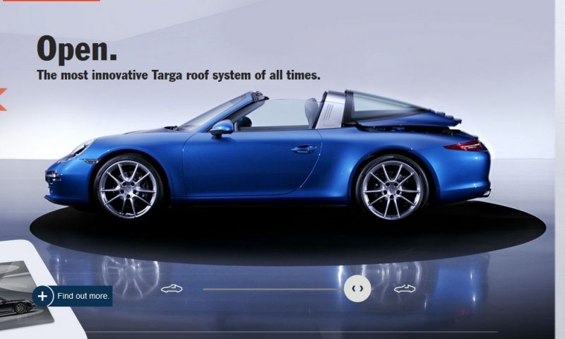 2014 911 TARGA ANIMATION Images 65