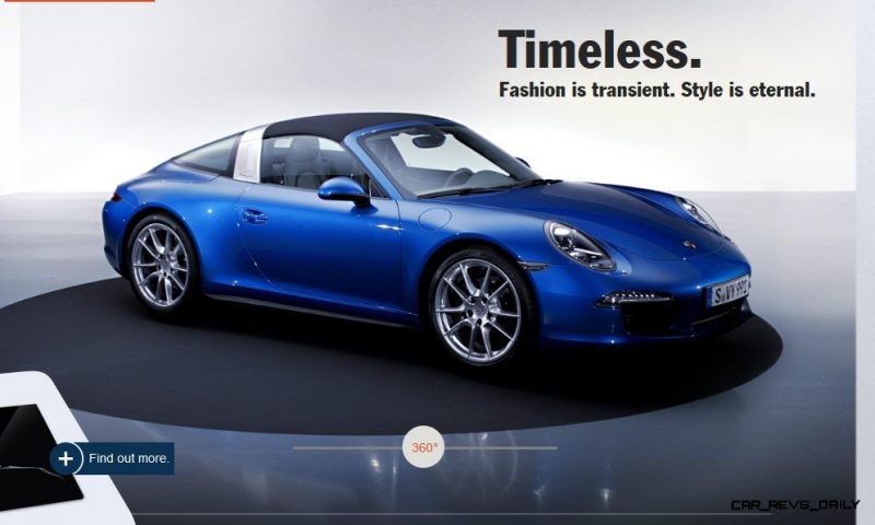 2014 911 TARGA ANIMATION Images 9