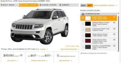 2014 Jeep Grand Cherokee Summit, Overland and Ltd 8