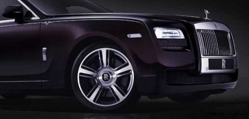 2014 Rolls-Royce Ghost V-Spec Adds Power + Dark Glamour to SWB and LWB 4-Doors 12