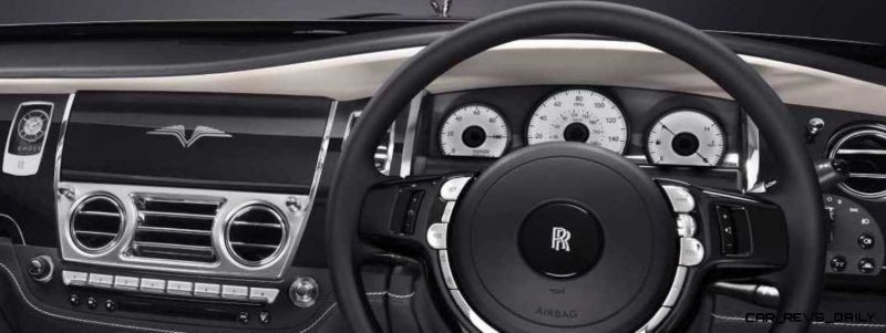 2014 Rolls-Royce Ghost V-Spec Adds Power + Dark Glamour to SWB and LWB 4-Doors 7