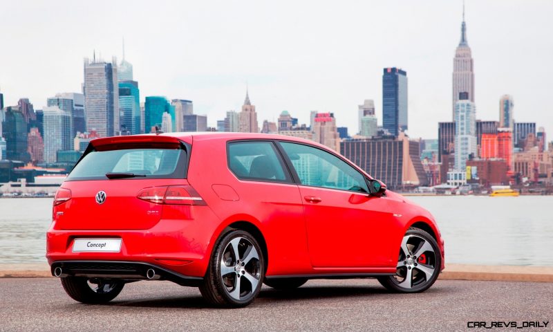 2015 VW Golf TSI 3dr Joins TDI and GTI in Brooklyn en Route to Detroit Show 17