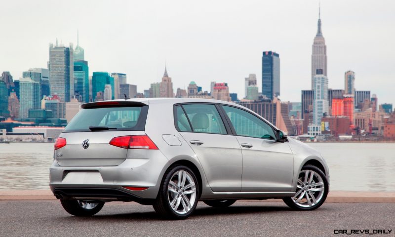 2015 VW Golf TSI 3dr Joins TDI and GTI in Brooklyn en Route to Detroit Show 25