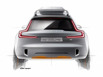 2015 Volvo XC90 Closely Previewed by New XC Coupe Concept for Detroit 2