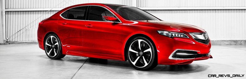 The 2015 Acura TLX Prototype