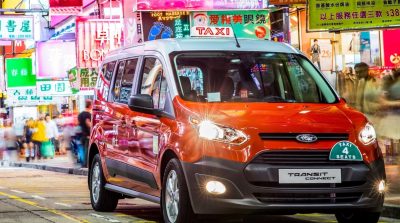 Ford Transit Connect Taxi in Hong Kong