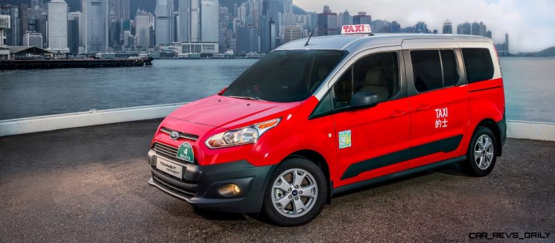 Ford Transit Connect Taxi in Hong Kong