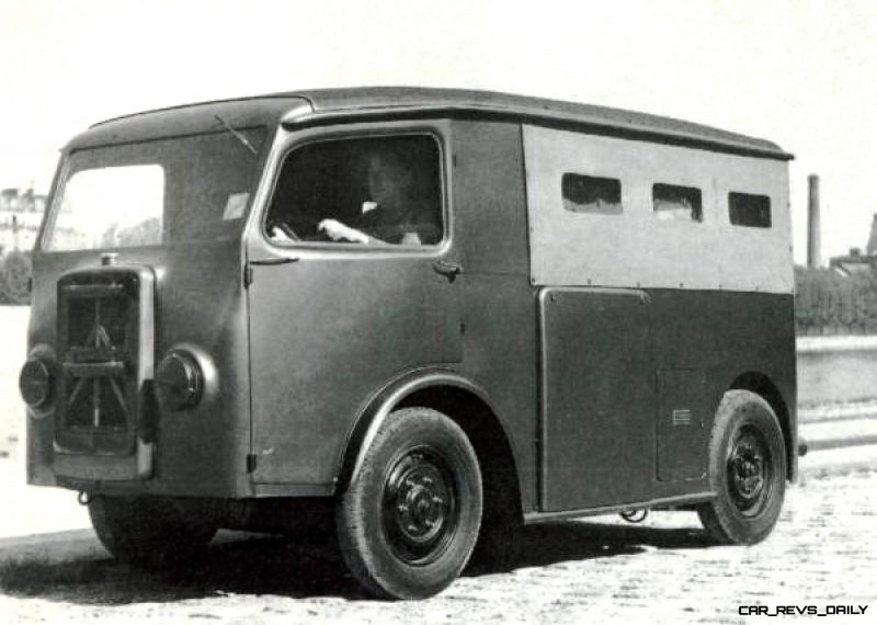 Concept Flashback - 2011 Citroen Tubik Brings Delightful Shapes of 1930's Tub Vans 2