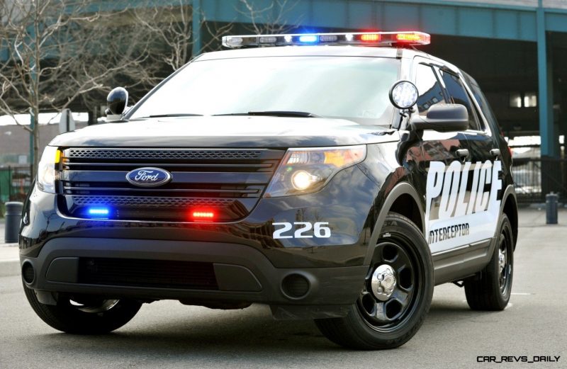 The new Ford Police Interceptor utility