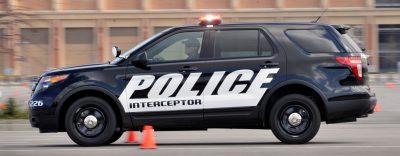 The new Ford Police Interceptor utility