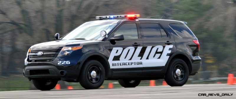 The new Ford Police Interceptor utility