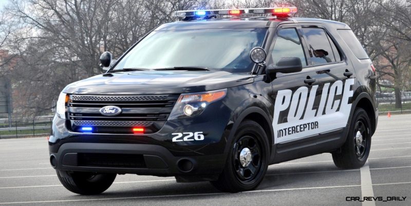 The new Ford Police Interceptor utility