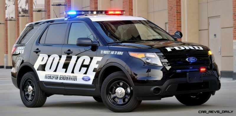 The new Ford Police Interceptor utility