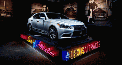 Lexus LS Animated GIF1111