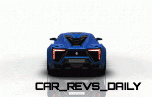 BLUE Lykan Hypersport Turntable Animated GIF