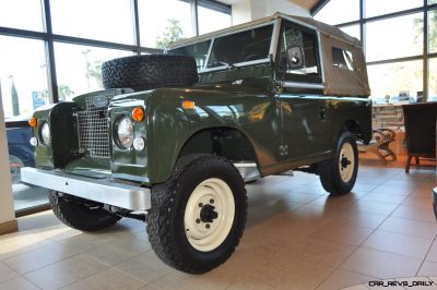 Video Walk-around and Photos - Near-Mint 1969 Land Rover Series II Defender at Baker LR in CHarleston 14