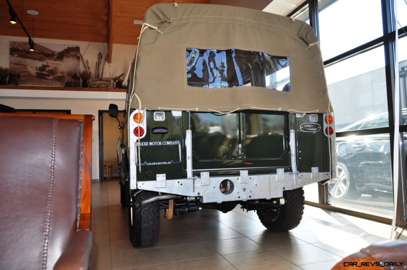 Video Walk-around and Photos - Near-Mint 1969 Land Rover Series II Defender at Baker LR in CHarleston 19