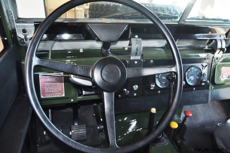 Video Walk-around and Photos - Near-Mint 1969 Land Rover Series II Defender at Baker LR in CHarleston 5