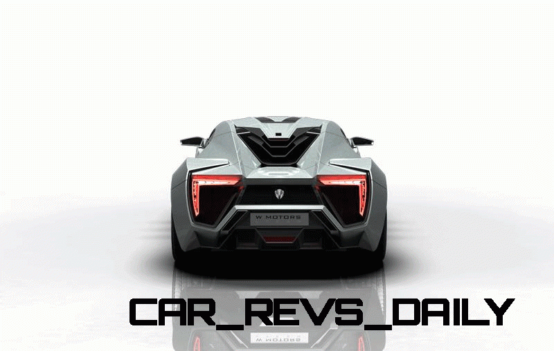 WHITE Lykan Hypersport Turntable Animated GIF