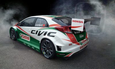 2014 CIVIC WTCC FINAL LIVERY REAR