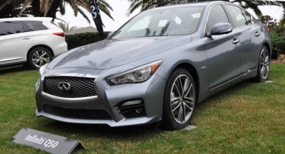 2014 INFINITI Q50S AWD Hybrid -- 1080p HD Road Test Videos & 50 Photos -- AAA+ Refinement and Truly Authentic Steering -- An Excellent BMW 535i Competitor 16