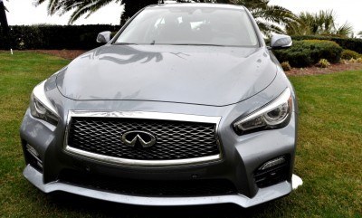 2014 INFINITI Q50S AWD Hybrid -- 1080p HD Road Test Videos & 50 Photos -- AAA+ Refinement and Truly Authentic Steering -- An Excellent BMW 535i Competitor 18