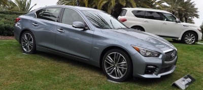 2014 INFINITI Q50S AWD Hybrid -- 1080p HD Road Test Videos & 50 Photos -- AAA+ Refinement and Truly Authentic Steering -- An Excellent BMW 535i Competitor 2