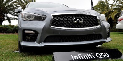 2014 INFINITI Q50S AWD Hybrid -- 1080p HD Road Test Videos & 50 Photos -- AAA+ Refinement and Truly Authentic Steering -- An Excellent BMW 535i Competitor 21