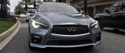 2014 INFINITI Q50S AWD Hybrid -- 1080p HD Road Test Videos & 50 Photos -- AAA+ Refinement and Truly Authentic Steering -- An Excellent BMW 535i Competitor 24