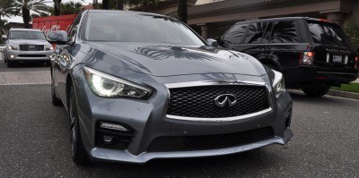 2014 INFINITI Q50S AWD Hybrid -- 1080p HD Road Test Videos & 50 Photos -- AAA+ Refinement and Truly Authentic Steering -- An Excellent BMW 535i Competitor 25