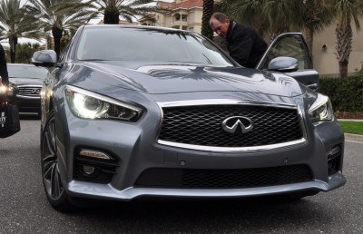 2014 INFINITI Q50S AWD Hybrid -- 1080p HD Road Test Videos & 50 Photos -- AAA+ Refinement and Truly Authentic Steering -- An Excellent BMW 535i Competitor 28