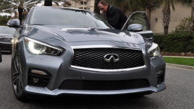 2014 INFINITI Q50S AWD Hybrid -- 1080p HD Road Test Videos & 50 Photos -- AAA+ Refinement and Truly Authentic Steering -- An Excellent BMW 535i Competitor 29