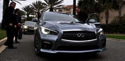 2014 INFINITI Q50S AWD Hybrid -- 1080p HD Road Test Videos & 50 Photos -- AAA+ Refinement and Truly Authentic Steering -- An Excellent BMW 535i Competitor 33