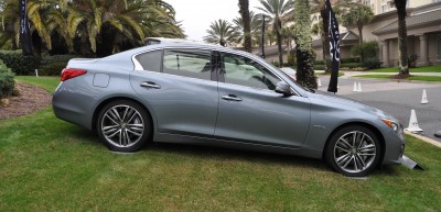 2014 INFINITI Q50S AWD Hybrid -- 1080p HD Road Test Videos & 50 Photos -- AAA+ Refinement and Truly Authentic Steering -- An Excellent BMW 535i Competitor 4