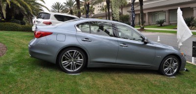 2014 INFINITI Q50S AWD Hybrid -- 1080p HD Road Test Videos & 50 Photos -- AAA+ Refinement and Truly Authentic Steering -- An Excellent BMW 535i Competitor 5