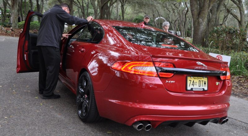 2014 JAGUAR XFR -- Driving Review with Full-Throttle Rolling Sprint + Exhaust Bellow 7