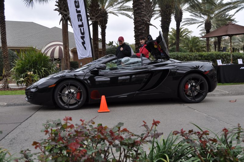 2014 McLaren 12C Spider Is Mobbed in Amelia Island! Failed Drop-top Animations 11