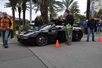 2014 McLaren 12C Spider Is Mobbed in Amelia Island! Failed Drop-top Animations 25