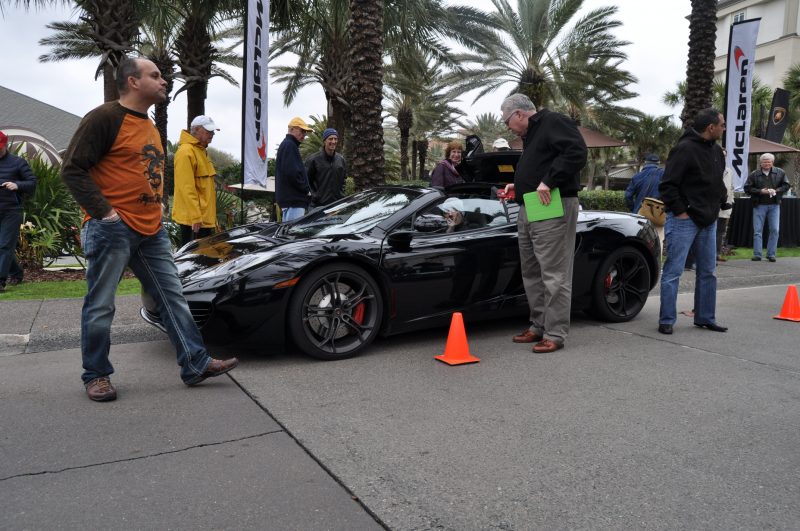 2014 McLaren 12C Spider Is Mobbed in Amelia Island! Failed Drop-top Animations 26