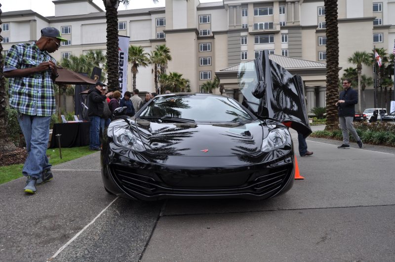 2014 McLaren 12C Spider Is Mobbed in Amelia Island! Failed Drop-top Animations 36