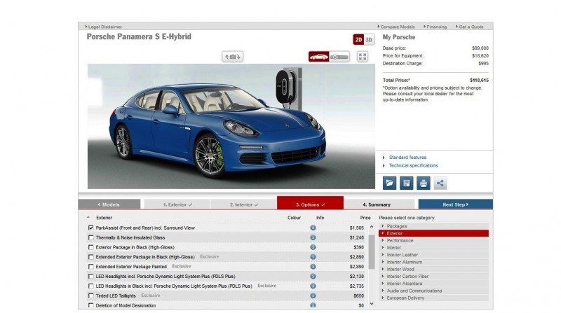 2014 Porsche Panamera S E-Hybrid -- 30 Real-Life Photos -- Live Configurator Link + 80 Images of Options, All Colors and All Wheels 59