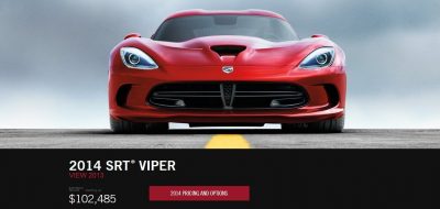 2014 SRT Viper Brings Hot New Styles and Three New Colors1