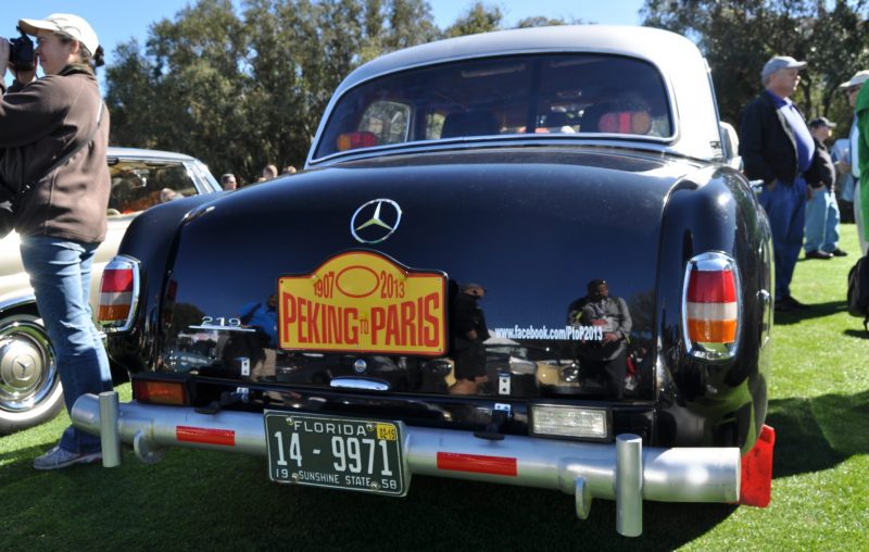 Amelia Concours -- Marque Showcases -- Mercedes-Benz 219 Peking-to-Paris, 220SE (Coupe), 250SL Pagoda and Even 500E HAMMER 28