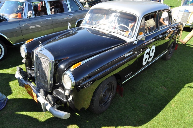 Amelia Concours -- Marque Showcases -- Mercedes-Benz 219 Peking-to-Paris, 220SE (Coupe), 250SL Pagoda and Even 500E HAMMER 32